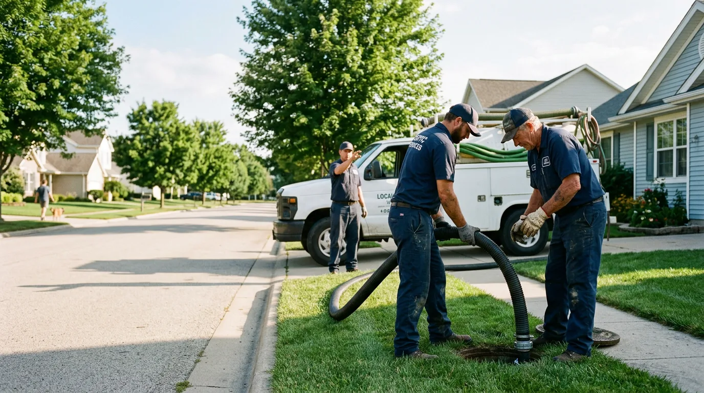 Septic Tank Cleaning in Panna Maria, TX